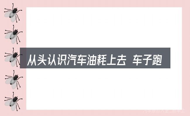 从头认识汽车油耗上去 车子跑不起