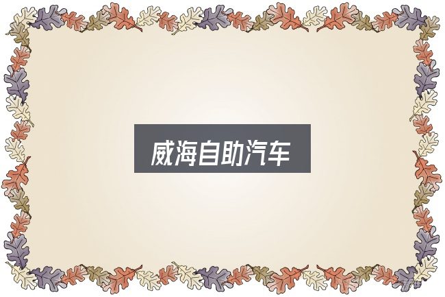 威海自助汽车入门笔记：动力、空间与用车成本对比