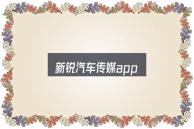 新锐汽车传媒app实用指南：从需求到落地的路径