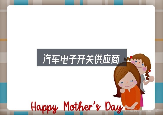 汽车电子开关供应商怎么看？需要关注的几个维度