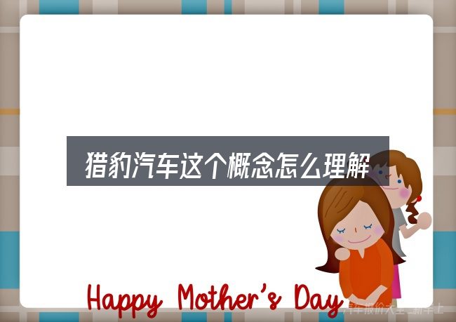 猎豹汽车这个概念怎么理解