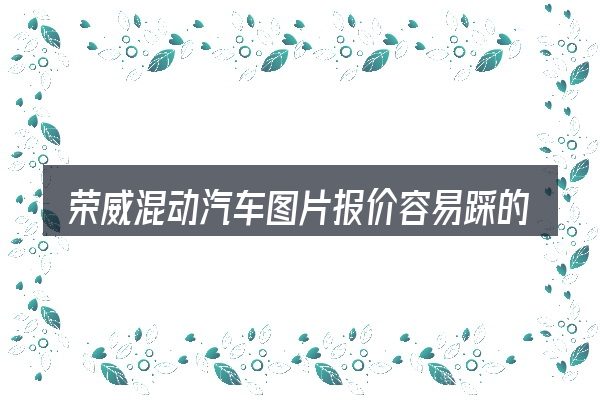 荣威混动汽车图片报价容易踩的坑