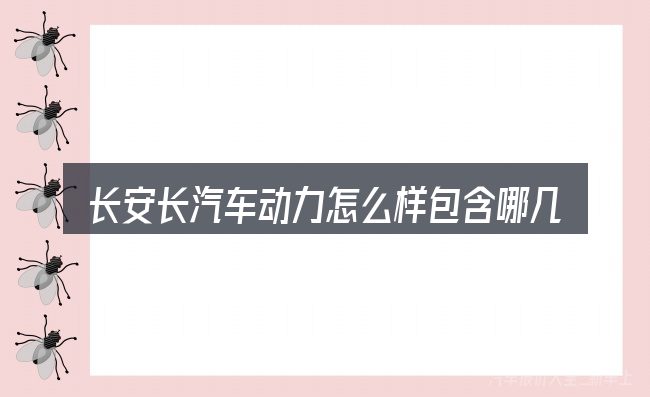 长安长汽车动力怎么样包含哪几层意思